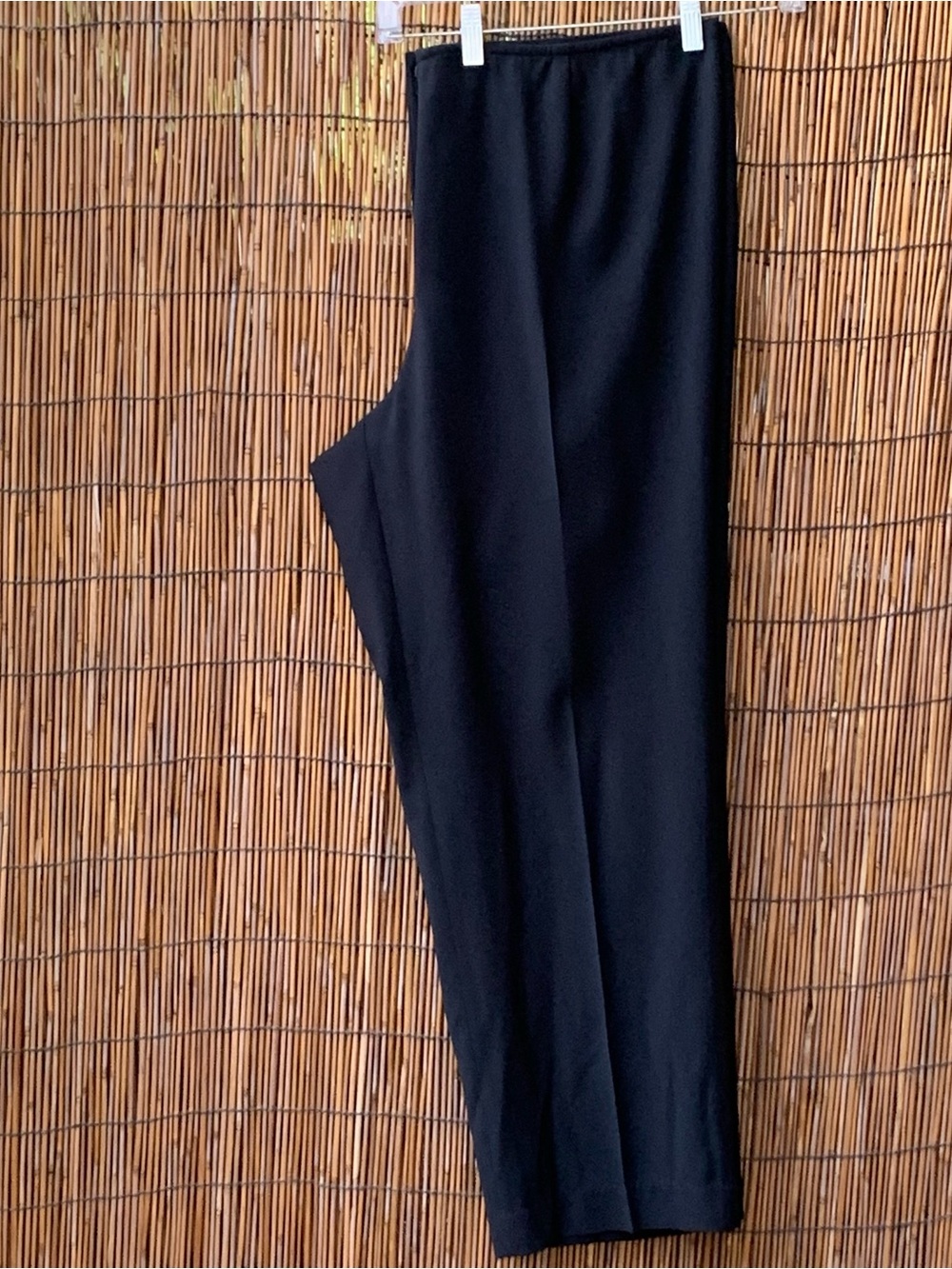 Eileen Fisher Vintage wool/viscose blend Black Dress Pants
